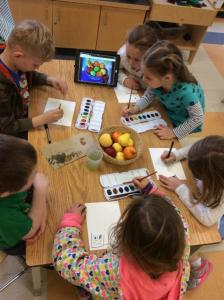 Adventures In Kindergarten Uses Artwork From Colleen Kammerer To Teach Young Students  